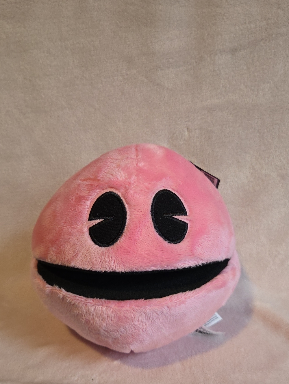 Pink Pac-man Plush Toy